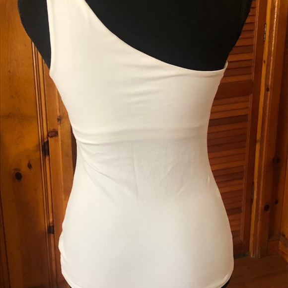 Express one shoulder sequins top - Picture 4 of 7